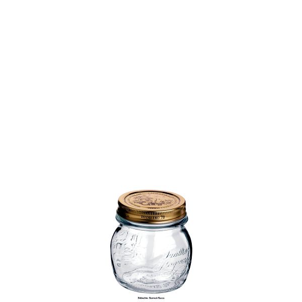 Detailbild: Quattro Stagioni Einmachglas 25cl mit Deckel - 12 Stück Ansicht 2